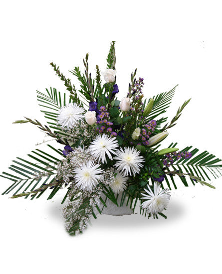 Majestic Tribute Funeral Flower Arrangement – Euro Flowers