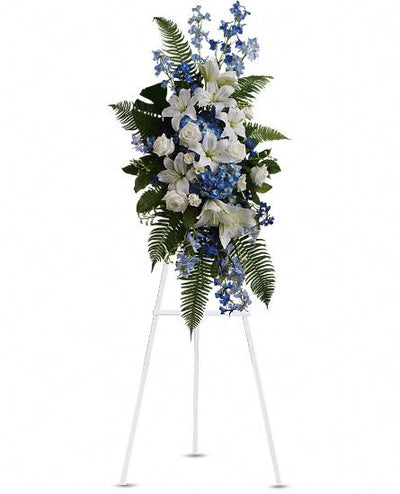 Ocean Breeze Funeral Spray | Euro Flowers