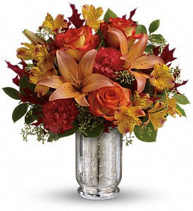EF810 Fall Blush Bouquet - Euro Flowers Mississauga ON